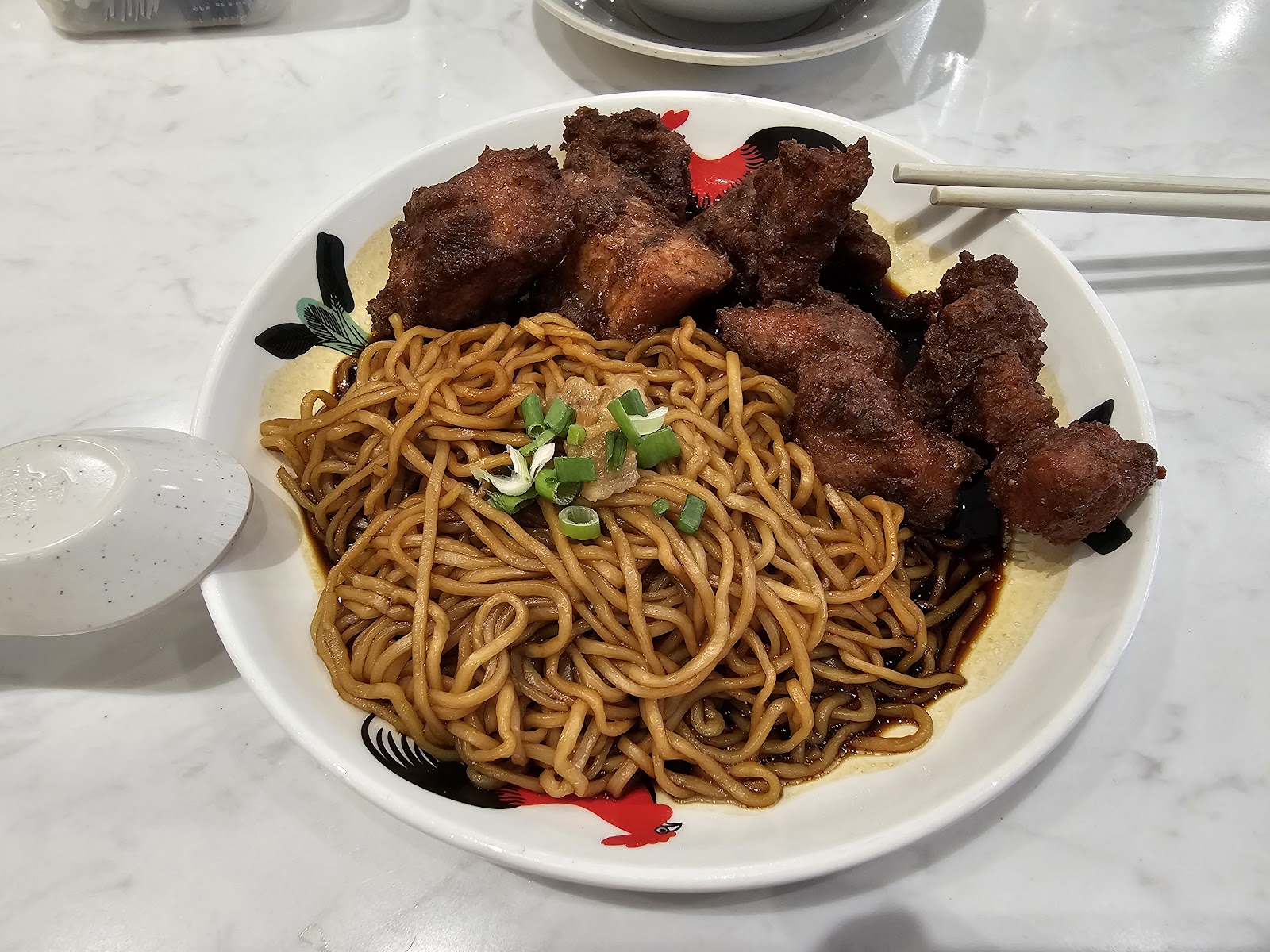 客家河婆面 Hakka Mee with Fried Pork Belly